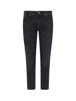 Pepe Jeans Slim-fit Jeans HATCH Dunkelblau/Dunkelgrau/Grau/Schwarz