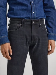 Pepe Jeans Regular-fit Jeans Stanley (1-tlg) Dunkelblau/Dunkelgrau/Schwarz/Grau