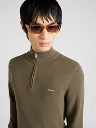 Gant Strickpullover khaki/wei