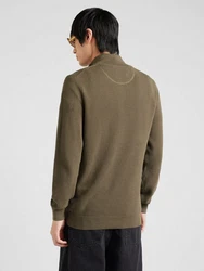 Gant Strickpullover khaki/wei