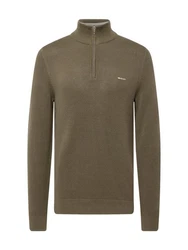 Gant Strickpullover khaki/wei