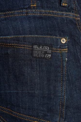 Blend 5-Pocket-Jeans Rock Dunkelblau/Hellblau/Blau