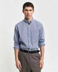 Gant Langarmhemd Hemd POPLIN MICRO GINGHAM SHIRT Hellblau/Dunkelblau/Blau/Grau