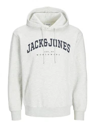 Jack & Jones Sweatshirt JJECaleb navy/weimeliert