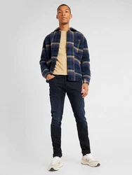 Blend Sweatshirt Strickpullover Bruton sand/schwarz