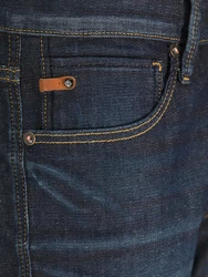 Jack & Jones Regular-fit-Jeans JJGlenn Dunkelblau/Blau