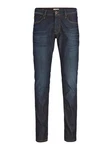 Jack & Jones Regular-fit-Jeans JJGlenn Dunkelblau/Blau