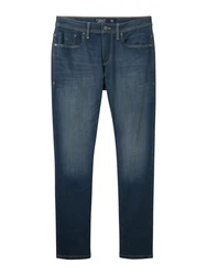 TOM TAILOR 5-Pocket Hose Josh Slim Jeans Blau/Hellblau/Dunkelblau/Weiß/Creme