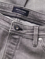 JACK & JONES Jeans JJIGlenn JJFox Hellgrau/Grau