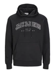 Jack & Jones Sweatshirt JJECaleb schwarz / wei