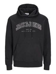 Jack & Jones Sweatshirt JJECaleb schwarz / wei