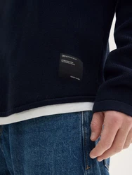 TOM TAILOR Denim Strickpullover 2-in-1-Look 