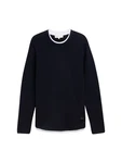 TOM TAILOR Denim Strickpullover 2-in-1-Look 