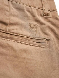 KnowledgeCotton Apparel Chinohose Luca Khaki/Beige/Braun