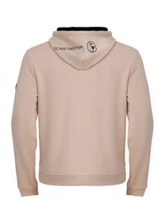 Schietwetter Kapuzenpullover Herren Hoodie Kustenkind Khaki/Braun/Beige