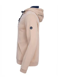 Schietwetter Kapuzenpullover Herren Hoodie Kustenkind Khaki/Braun/Beige