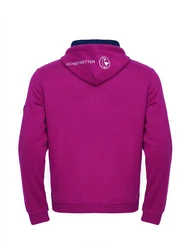 Schietwetter Kapuzenpullover Herren Hoodie Kustenkind Rosa