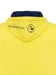 Schietwetter Kapuzenpullover Herren Hoodie Kustenkind Gelb