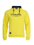 Schietwetter Kapuzenpullover Herren Hoodie Kustenkind Gelb
