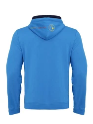 Schietwetter Kapuzenpullover Herren Hoodie Kustenkind Blau/Hellblau