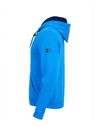Schietwetter Kapuzenpullover Herren Hoodie Kustenkind Blau/Hellblau