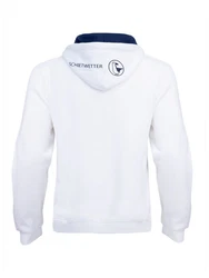 Schietwetter Kapuzenpullover Herren Hoodie Kustenkind Blau/Creme/Weiß