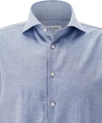 Carl Gross Businesshemd CG Ethan Dunkelblau/Blau/Hellblau