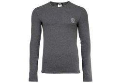 Versace T-Shirt Herren Shirt langarm Style TOPEKA Dunkelgrau/Grau/Hellgrau