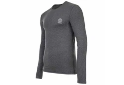 Versace T-Shirt Herren Shirt langarm Style TOPEKA Dunkelgrau/Grau/Hellgrau