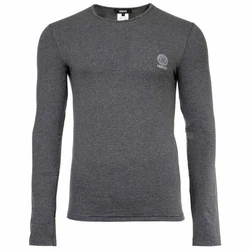 Versace T-Shirt Herren Shirt langarm Style TOPEKA Dunkelgrau/Grau/Hellgrau