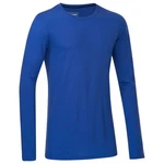 Kaipara Merino Sportswear Langarmshirt Herren Slimfit Blau/Dunkelblau/Hellblau