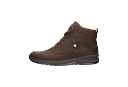Waldlufer Stiefel Winterstiefelette Braun/Dunkelbraun/Dunkelrot