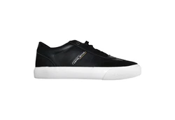 camel active Schnürschuh Herren Sneaker Schwarz/Grau/Orange