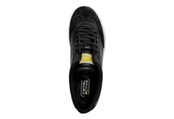 camel active Schnürschuh Herren Sneaker Schwarz/Grau/Orange