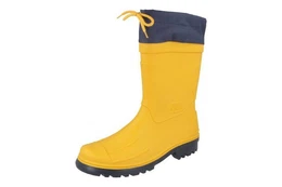 Nils - Gelb/Dk-blau Gummistiefel