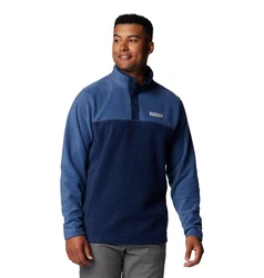 COLUMBIA Sportpullover 'Steens Mountain' Hellblau/Grau/Dunkelblau/Blau