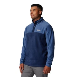 COLUMBIA Sportpullover 'Steens Mountain' Hellblau/Grau/Dunkelblau/Blau