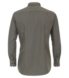 VENTI Businesshemd extra langer Arm Dunkelgrün/Khaki/Grau/Braun