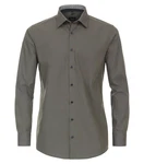 VENTI Businesshemd extra langer Arm Dunkelgrün/Khaki/Grau/Braun