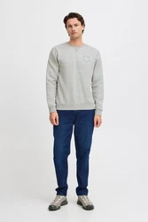 Blend Sweatshirt BHSweatshirt Grau/Hellgrau