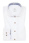 Eterna Businesshemd Weiß/Blau/Creme/Dunkelblau