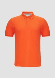 s.Oliver Kurzarmshirt Poloshirt Orange