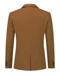 Allthemen Sakko Herren Casualsakko Braun/Khaki/Orange/Beige