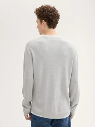 TOM TAILOR Denim Strickpullover 2-in-1-Look 