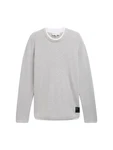 TOM TAILOR Denim Strickpullover 2-in-1-Look 