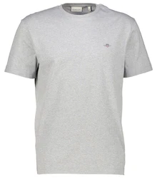 Gant T-Shirt SHIELD Regular Fit Grau