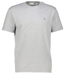 Gant T-Shirt SHIELD Regular Fit Grau