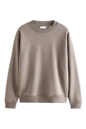 Sweatshirt Premium Jersey-Pullover Rundhalspullover (1-tlg)