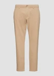 s.Oliver Stoffhose Regular Fit Strukturierte Chino Garment Dye Beige/Khaki/Braun