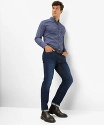 Brax 5-Pocket Hose Style CHUCK blau/dunkelblau